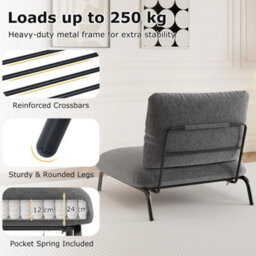 Oversized Accent Chair Comfy Living Room Chairs - thumbnail 6