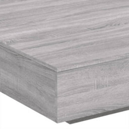 Berkfield Coffee Table Grey Sonoma 100X100X31 Cm Engineered Wood - thumbnail 8