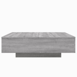 Berkfield Coffee Table Grey Sonoma 100X100X31 Cm Engineered Wood - thumbnail 5