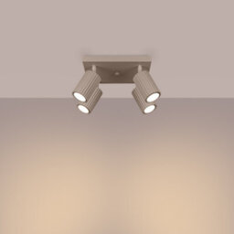 Luminosa Lighting Luminosa Karbon Ceiling Spotlight Clusters Taupe 4X Gu10 - thumbnail 3