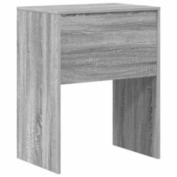 Berkfield Writing Desk Grey Sonoma Particle Board 60 X 40 X 76 Cm - thumbnail 6