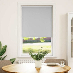 Walplus Light Grey Blackout Roller Blind 85X150 Cm, Fabric Width 80.7 Cm, Polyester - thumbnail 2