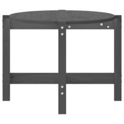 Walplus Coffee Table Grey 118X63X45 Cm Solid Wood Pine - thumbnail 6
