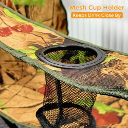 Crystals 2X Portable Folding Outdoor Chair  Ideal For Camping, Garden, Fishing & Travel - thumbnail 3