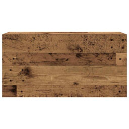 Walplus Bathroom Wall Cabinet Old Wood 80X25X40 Cm Engineered Wood - thumbnail 5