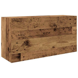 Walplus Bathroom Wall Cabinet Old Wood 80X25X40 Cm Engineered Wood - thumbnail 2