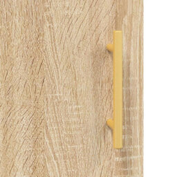 Berkfield Desk Sonoma Oak 140X50X75 Cm Engineered Wood - thumbnail 9