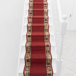 Jena Stair Runner - Hardwearing, Non-Slip & Durable Carpet For Stairs & Staircases, Multiple Lengths - thumbnail 5