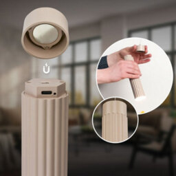 Briloner Beige Rechargeable Led Pendant Light Height Adjustable Dimmable 3.5W 280Lm Warm White 3000K - thumbnail 6