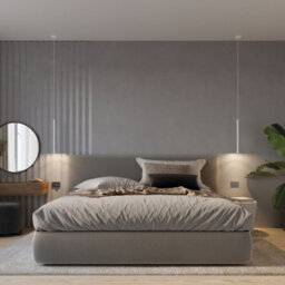 Sollux Lighting Pastelo Steel White 3 Light Classic Pendant Ceiling Light - thumbnail 7