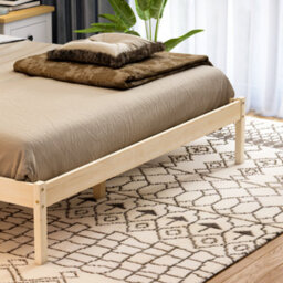 Lassic Vida Designs Milan Pine 5Ft King Size Wooden Bed Frame - Low Foot End - thumbnail 4
