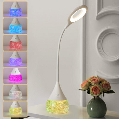 Harper Living Rgb Desk Lamp With Water Base & 7-Colour Changing, Touch Control Table Lamp, 3 Colour Temps & Dimmable - image 1