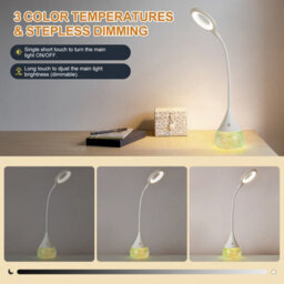 Harper Living Rgb Desk Lamp With Water Base & 7-Colour Changing, Touch Control Table Lamp, 3 Colour Temps & Dimmable - thumbnail 6