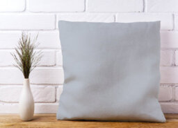 Warren Reed Designer Ash Grey Cushions - 45Cm X 45Cm - thumbnail 2
