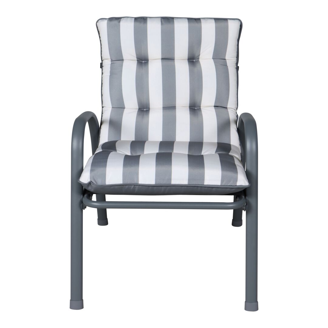 Colorado Matt Grey Metal Seater Coffee Set by B&Q