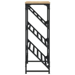 Berkfield Shoe Rack Sonoma Oak 90X30X85 Cm Engineered Wood - thumbnail 5