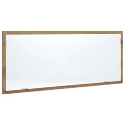 Walplus Led Bathroom Mirror Artisan Oak 100X8.5X37 Cm Engineered Wood - thumbnail 2