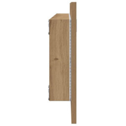 Walplus Led Bathroom Mirror Artisan Oak 100X8.5X37 Cm Engineered Wood - thumbnail 7