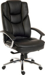 Teknik Skyline Luxury Executive Chair In Italian Leather Facings