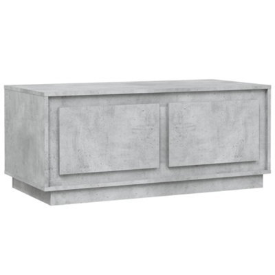 Berkfield Durable Coffee Table Concrete Grey 102X50X44 Cm Engineered Wood - image 1