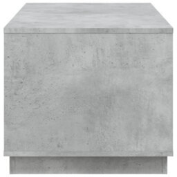 Berkfield Durable Coffee Table Concrete Grey 102X50X44 Cm Engineered Wood - thumbnail 8