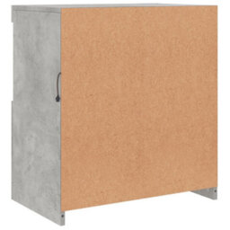Vidaxl Sideboard With Led Lights Concrete Grey 60.5X37X67 Cm - thumbnail 9