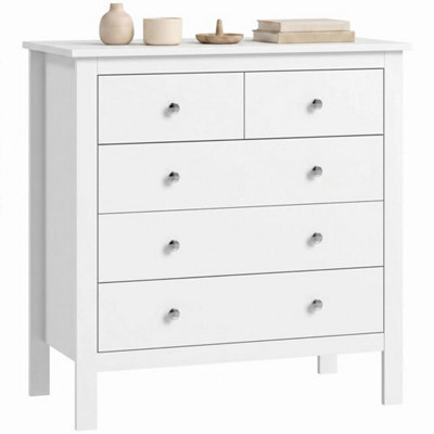 Modern Chest Of Drawers, 5 Drawer Unit Storage - image 1