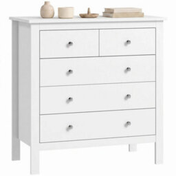 Modern Chest Of Drawers, 5 Drawer Unit Storage - thumbnail 1