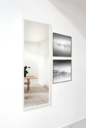 Nielsen Banks Mosaic Design Wall Mirror Bathroom Mirror Living Room Mirror - White - 50 X 70Cm - thumbnail 2