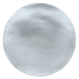 RugsX Modern Carpet Teddy New Dream 47 Circle Shaggy, Plush, Very Thick Silv  Circle 120 Cm - thumbnail 2