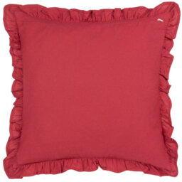Paoletti Haven Floral Cotton Velvet Feather Filled Cushion - thumbnail 2