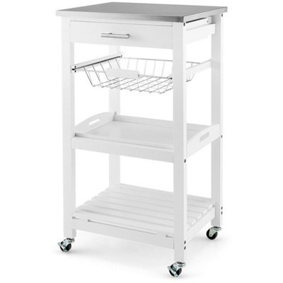 Wheeled Kitchen Storage Trolley Cart - image 1