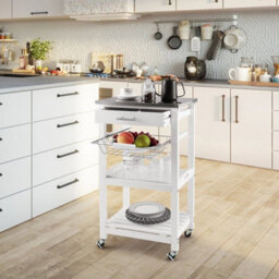 Wheeled Kitchen Storage Trolley Cart - thumbnail 4