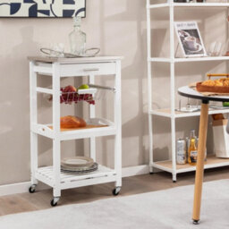 Wheeled Kitchen Storage Trolley Cart - thumbnail 5