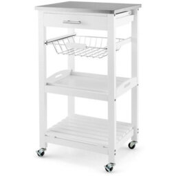 Wheeled Kitchen Storage Trolley Cart - thumbnail 1