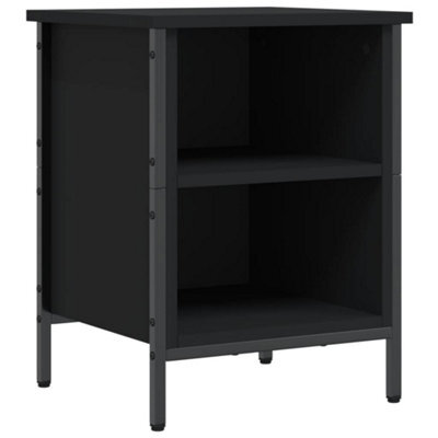 Berkfield Industrial Shoe Cabinet Black 38X35X50 Cm Engineered Wood