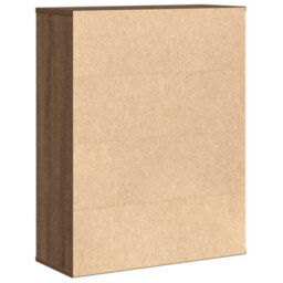 Walplus Bookcase Brown Oak 60X24X76.5 Cm Engineered Wood - thumbnail 7