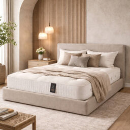 Aspire Luxury 3000 Pocket Cashmere Wool Mattress, Medium Comfort Pocket Spring Mattress With Natural Fibre Layers