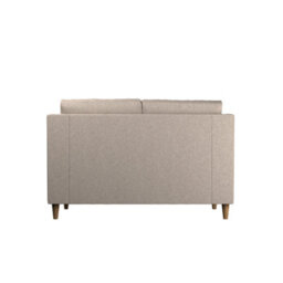 Furnishings For Less UK Baxter Oatmeal Tufted Fabric 2 Seater Sofa - thumbnail 2