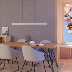 Loops Stylish Modern Grey Pendant Ceiling Light For Contemporary Indoor Spaces - thumbnail 6