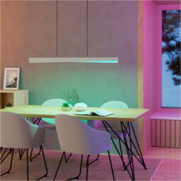 Loops Stylish Modern Grey Pendant Ceiling Light For Contemporary Indoor Spaces - thumbnail 7