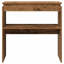 Walplus Console Table Old Wood 80X30X80 Cm Engineered Wood - thumbnail 4