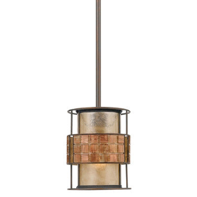 Elegant Renaissance Copper 1 Bulb Ceiling Pendant Light With Led E27 Fitting - image 1