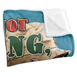 Jq Licensing Thinking About Fishing Silky Supersoft Blanket Multicoloured (152Cm X 127Cm) - thumbnail 3