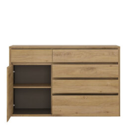 Furniture To Go Shetland 1 Door 5 Drawer Cupboard - thumbnail 3