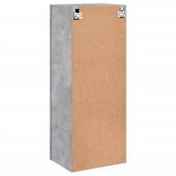 Berkfield Tv Wall Cabinet Concrete Grey 40.5X30X102 Cm Engineered Wood - thumbnail 9