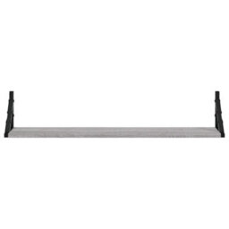 Walplus Wall Shelves 2 Pcs Grey Sonoma 80X15X15.5 Cm Engineered Wood - thumbnail 5