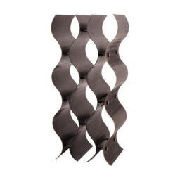 Buttercup Farm Stamford Vintage 9 Bottle Wine Rack - Iron - L19 X W24 X H52 Cm - Antique Bronze - thumbnail 1