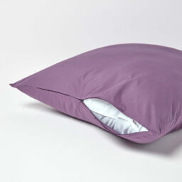 Homescapes Grape Continental Egyptian Cotton Pillowcase 200 Tc, 80 X 80 Cm - thumbnail 3