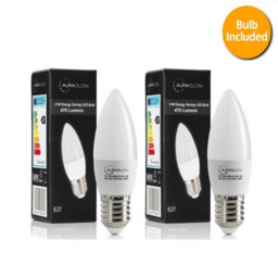 Auraglow 10W Futuristic Outdoor Wall Light - Branston - Warm White - thumbnail 5